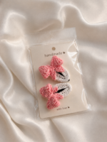 Handmade Crochet Bow Clip - Image 3