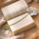 White Lilly Bookmark
