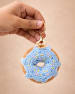 Crochet Donut Keychain - Image 3