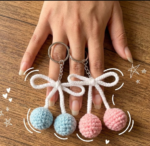 Cute Cherry Keyring (Sold Individually) - Image 2