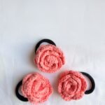 Pink Rose Rubber-Band (Sold Individually)