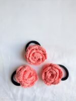 Pink Rose Rubber-Band (Sold Individually)
