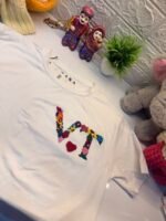 T-Shirt Initial Embroidery (With T-Shirt) - Image 2