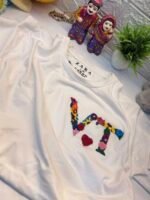 T-Shirt Initial Embroidery (With T-Shirt) - Image 4