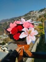 Handmade Rose and Lily bouquet(big) - Image 3