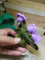 Violet Peony Clutcher - Image 2