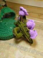 Violet Peony Clutcher - Image 5