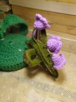 Violet Peony Clutcher - Image 4