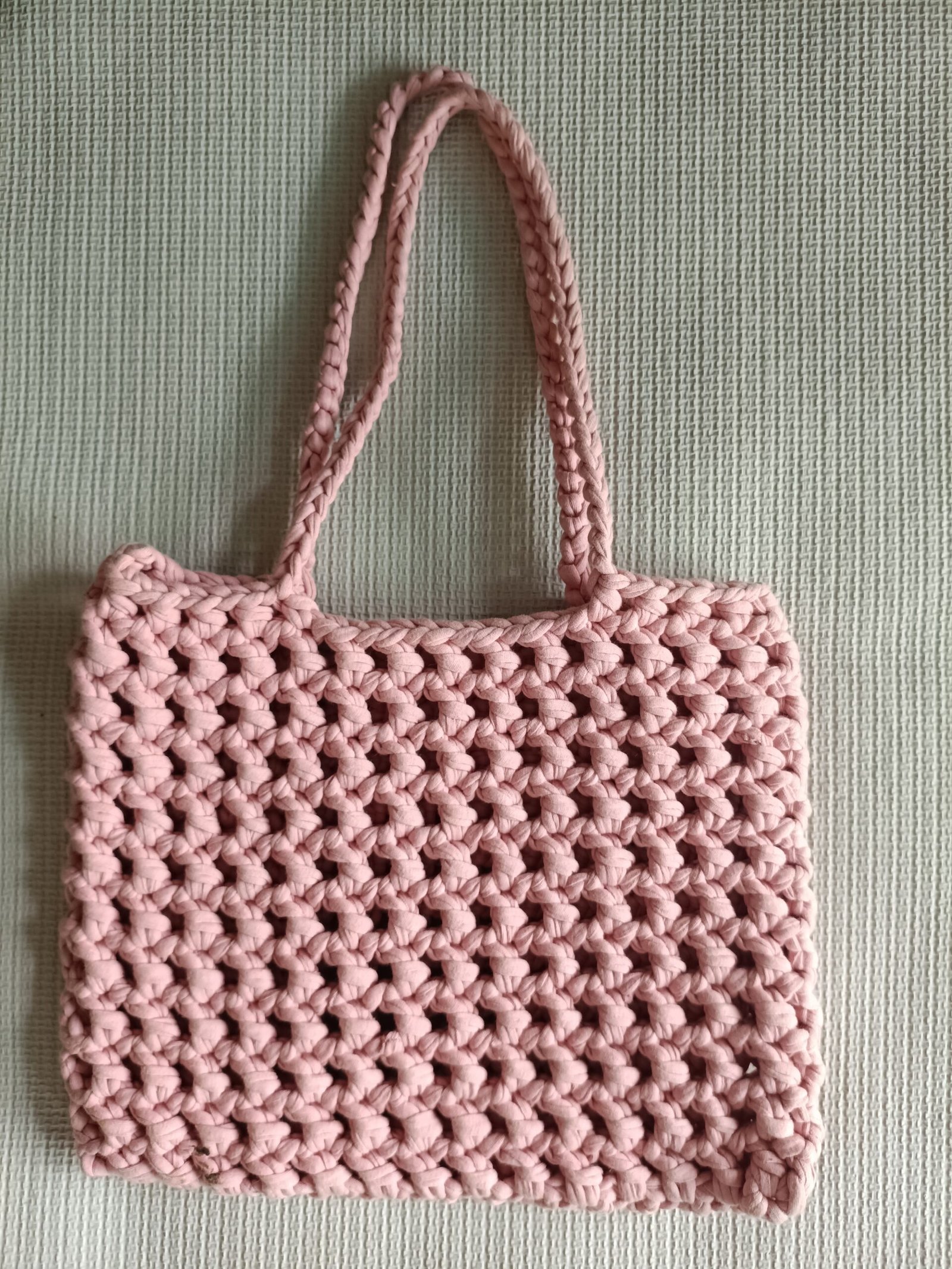 IMG_20260611_155117.jpg T-shirt Yarn Mesh Bag - Image 1