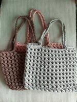 T-shirt Yarn Mesh Bag - Image 4
