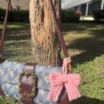 Crochet Bow Charm