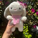 Velvet Crochet Bunny Amigurumi
