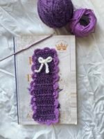 Crochet Bookmark With Bow - Image 4