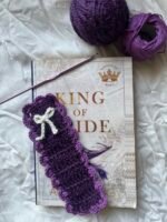 Crochet Bookmark With Bow - Image 3