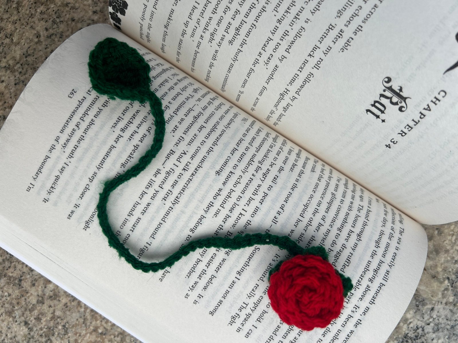 IMG_8814.JPG Rose Bookmark - Image 1