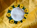 Sunflower Bouquet Coaster With Basket - Image 2