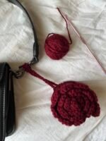 Rose Lip Balm Bag Charm - Image 2