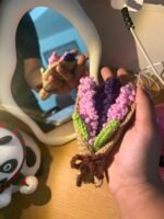 Lavender Bouquet Keychain - Image 3