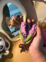 Lavender Bouquet Keychain - Image 2