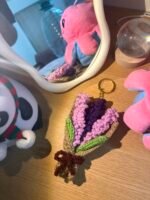 Lavender Bouquet Keychain - Image 4