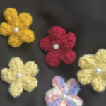 Floral Hairclip (Sold Individually)
