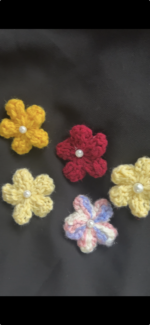 Floral Hairclip (Sold Individually)