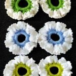 Floral Crochet Scrunchies