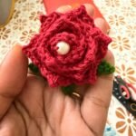 Rose Bun Pin