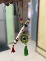 Bansuri Morpankh Car Hanging - Image 2