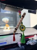 Bansuri Morpankh Car Hanging