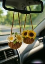 Flower Pot Car Hanging (Sold Individually) - Image 2