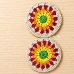 Mandala Crochet Coasters (Set of 2)