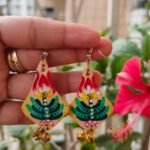 Lotus Strokes Earrings