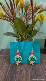 Lotus Strokes Earrings - Image 5