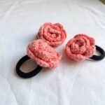 Pink Rose Rubber-Band (Sold Individually) - Image 2