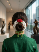 Rose Mogra Gajra - Image 3