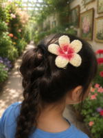 Plumeria Hair Clip - Image 4