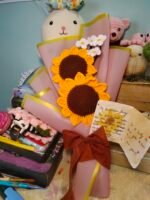 Sunflower & Daisy Bouquet - Image 4