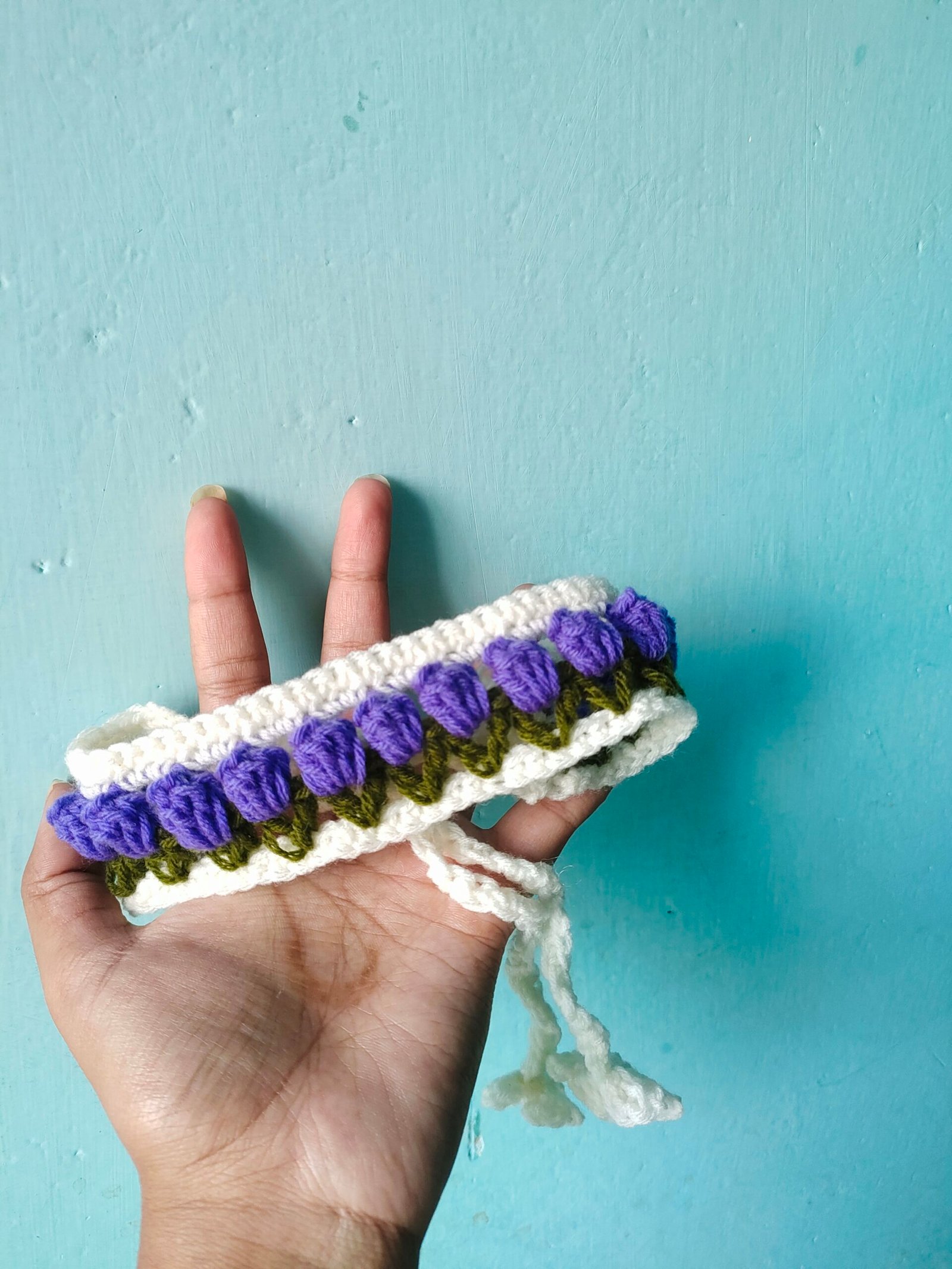 IMG_20260702_134849.jpg Purple Tulip Hairband - Image 1