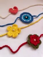 Flower Rakhi (Sold In Pair) - Image 2