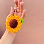 Sunflower Keychain