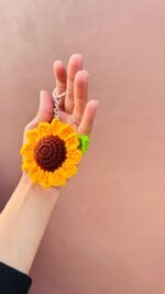 Sunflower Keychain
