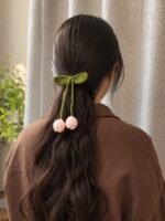 Tulip Hair Tie + Keychain