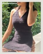Noor Halter Neck Kurti Pattern - Image 5