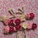 Blossom & Pearl Crochet Rakhi (Sold Individually)
