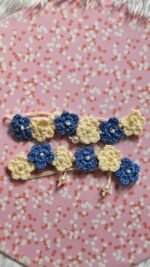 Floral Pearl Crochet Rakhi (Sold Individually)