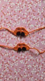 Little Car Kids Crochet Rakhi (Sold Individually)