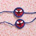 Spider-Man Kids Crochet Rakhi (Sold Individually)