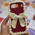 Bow Crochet Phone Case (Poco X8 Pro)