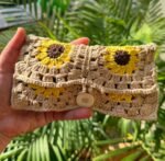 Granny Square Crochet Wallet - Image 3
